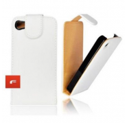 Funda Forcell Prestige HTC Sensation XL Vertical Blanco