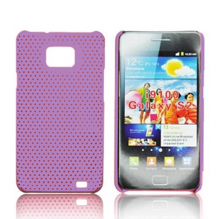 Funda Gridding Samsung i9100 Galaxy S2 morado