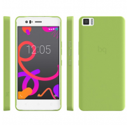 Funda Plastica Candy  Bq Aquaris M5.5 Verde