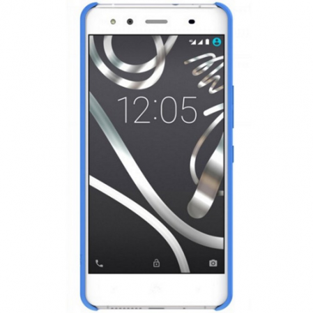 Funda Plastica Candy Bq Aquaris X5 Azul