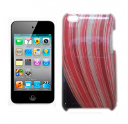 Funda Plastica Diseño iPod Touch 4ª Generacion Roja
