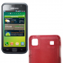 Funda plastica Efecto Lluvia Samsung i9000 Roja