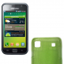 Funda plastica Efecto Lluvia Samsung i9000 Verde