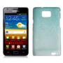 Funda plastica Efecto Lluvia Samsung i9100 Azul