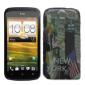 Funda Plastica New York HTC One S Z520e