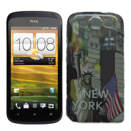 Funda Plastica New York HTC One S Z520e