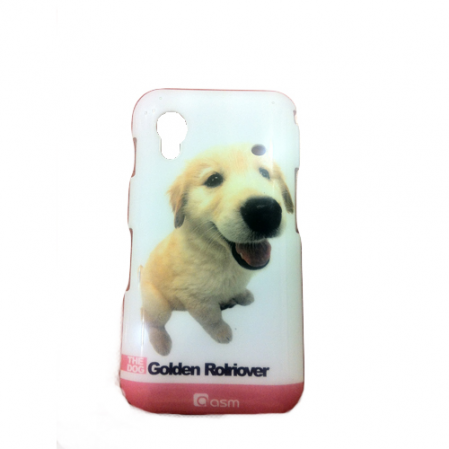 Funda Plastica Perrito Golden Rolriever Samsung s5830