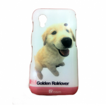 Funda Plastica Perrito Golden Rolriover Samsung i9000