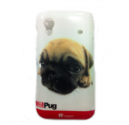 Funda Plastica Perrito Pug Samsung s5830