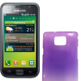 Funda rigida Morada Efecto lluvia Samsung i9100