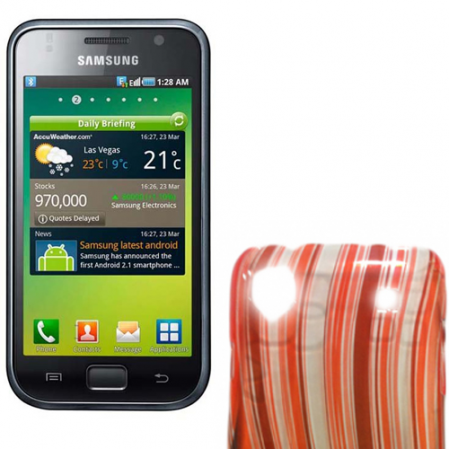 Funda Rigida Samsung i9003 Naranja