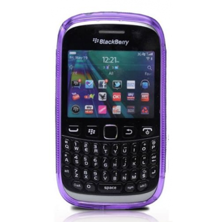 Funda Silicona Gel Blackberry 9220, 9320 Morado