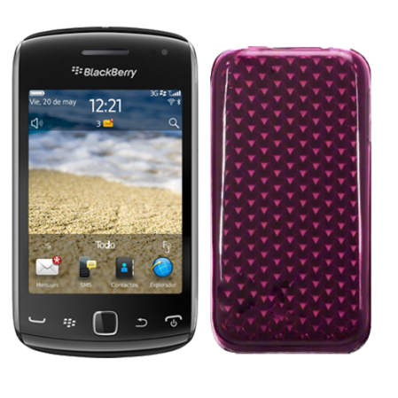Funda Silicona Gel Blackberry 9380 Curve Rosa
