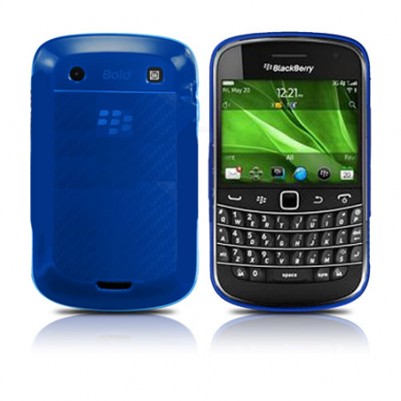 Funda Silicona Gel Blackberry 9900/9930 Celeste