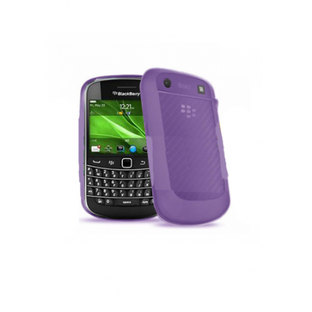Funda Silicona Gel Blackberry 9900/9930 Morada