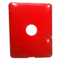 Funda Silicona Gel Circulos iPad Roja