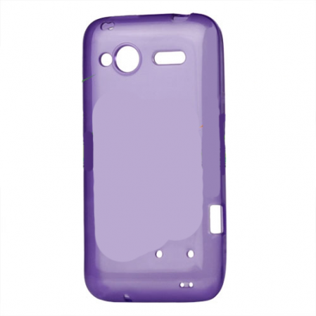 Funda Silicona Gel HTC C110/Radar Morada Semirrigida