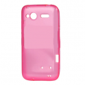 Funda Silicona Gel HTC C110/Radar Rosa Semirrigida