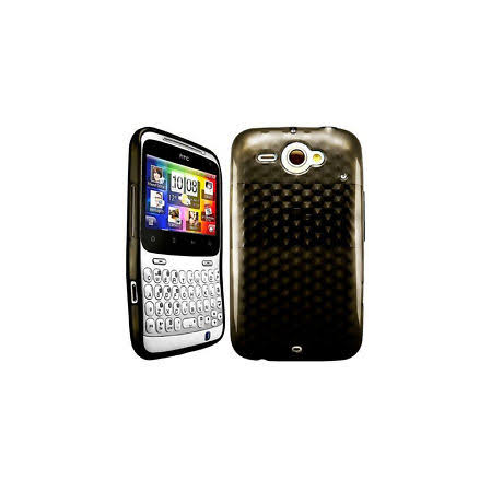 Funda Silicona Gel HTC Cha cha cha G16 Negra