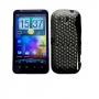 Funda Silicona Gel HTC Desire HD Negra Semirrigida