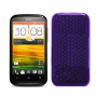 Funda Silicona Gel Htc Desire X T328E Morado