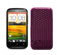 Funda Silicona Gel Htc Desire X T328E Rosa