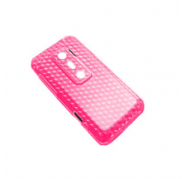 Funda Silicona Gel HTC EVO 3D/G17 Rosa Semirrigida