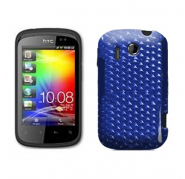 Funda Silicona Gel Htc Explorer A310e Celeste