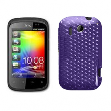 Funda Silicona Gel Htc Explorer A310e Morado