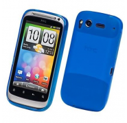 Funda Silicona Gel HTC G12 Desire S Celeste