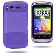 Funda Silicona Gel HTC G12 Desire S Morada