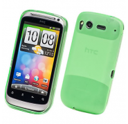Funda Silicona Gel HTC G12 Desire S  verde