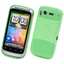 Funda Silicona Gel HTC G12 Desire S  verde
