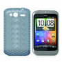 Funda Silicona Gel HTC G13 WildFire S Celeste