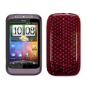 Funda Silicona Gel HTC G13 WildFire S Roja