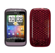 Case Silicone Gel HTC G13 WildFire S Red Case Silicone Gel HTC G13 WildFire S Red