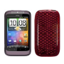 Funda Silicona Gel HTC G13 WildFire S Roja