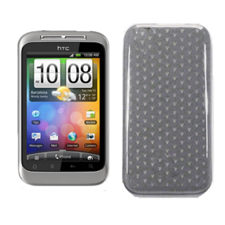Funda Silicona Gel HTC WildFire S G13 Transparente