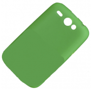 Funda Silicona Gel HTC G13 WildFire S verde