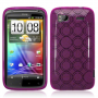 Funda Silicona Gel HTC G14 Sensation Morada