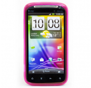 Funda Silicona Gel HTC G14 Sensation Rosa