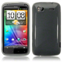 Funda Silicona Gel HTC G14 Sensation Transparente