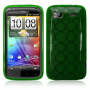 Funda Silicona Gel HTC G14 Sensation Verde