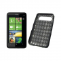 Funda Silicona Gel HTC HD7 Negra Semirrigida