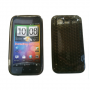 Funda Silicona Gel HTC Incredible S/S710e Negra Semirr...