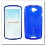 Funda Silicona Gel Htc One S Z520e Azul