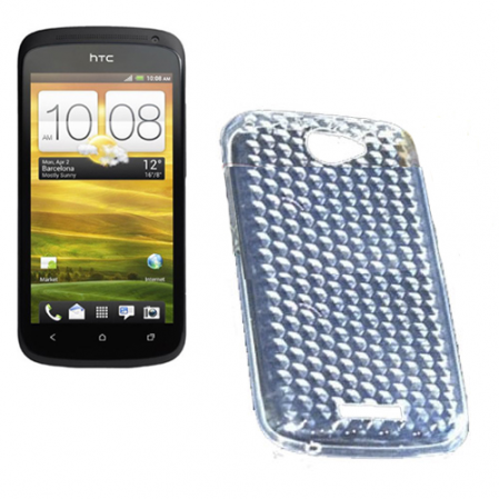 Funda Silicona Gel Htc One S Z520e Transparente