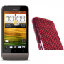 Funda Silicona Gel Htc One V Rosa