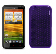 Funda Silicona Gel Htc One X Morado