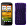 Funda Silicona Gel Htc One X Morado